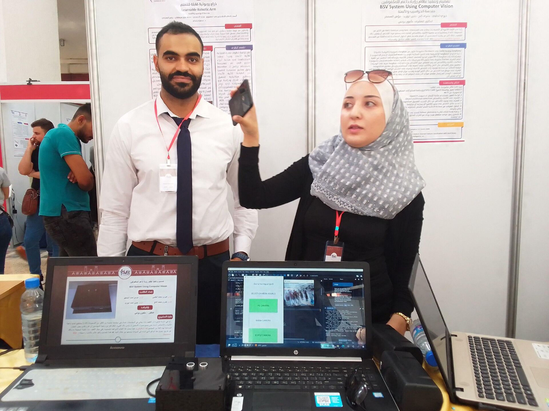 معرض الطلاب المتميزين الذي تقيمه كلية الهندسة الميكانيكية والكهربائية بجامعة دمشق تحت شعار: معاً للبناء والابتكار في موسمه الخامس للعام 2022. - سبوتنيك عربي, 1920, 13.10.2022