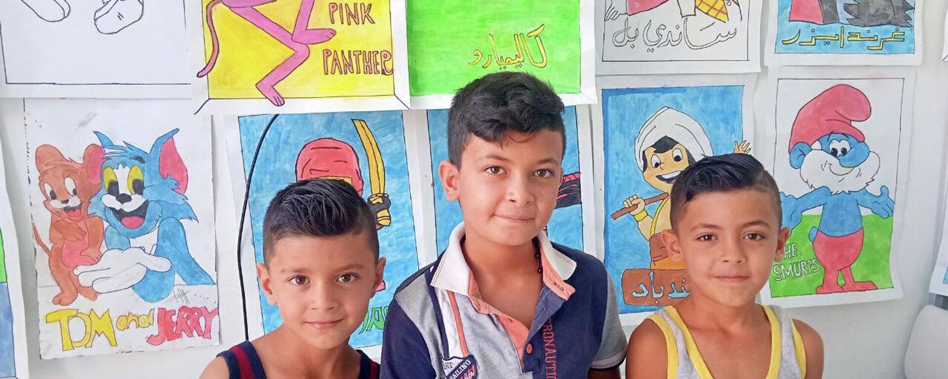 3 أطفال أشقاء يجسدون عشقهم لشخصيات الكارتون ويخصصون ريعها لمرضى السرطان في سوريا - سبوتنيك عربي, 1920, 25.01.2023