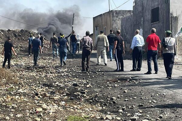 عشرات الإصابات خلال قمع الجيش الإسرائيلي مسيرات ضد الاستيطان شمال الضفة الغربية - سبوتنيك عربي