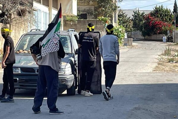 مواجهات مع القوات الإسرائيلية خلال مسيرات شعبية بالضفة الغربية  - سبوتنيك عربي