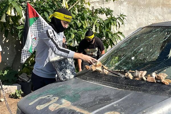 مواجهات مع القوات الإسرائيلية خلال مسيرات شعبية بالضفة الغربية مواجهات مع القوات الإسرائيلية خلال مسيرات شعبية بالضفة الغربية - سبوتنيك عربي