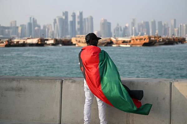 مشجعو كأس العالم 2022 في الدوحة، قطر مشجعو كأس العالم 2022 في الدوحة، قطر - سبوتنيك عربي