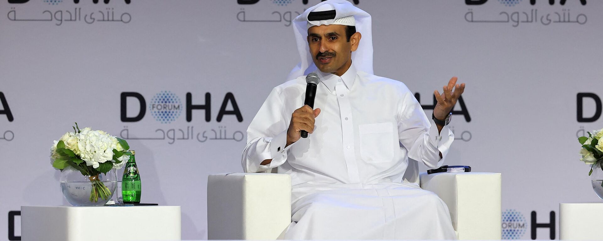 وزير الطاقة القطري والرئيس التنفيذي لشركة الطاقة القطرية سعد شريدة الكعبي - سبوتنيك عربي, 1920, 21.11.2022