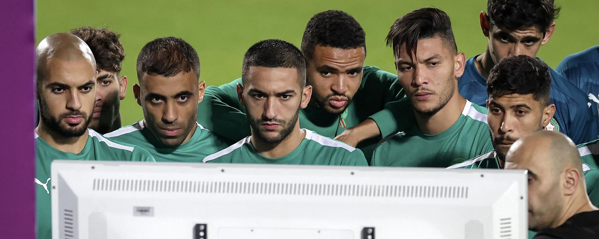 منتخب المغرب خلال تدريباته الخاصة بكأس العالم لكرة القدم 2022 بقطر - سبوتنيك عربي, 1920, 12.12.2022