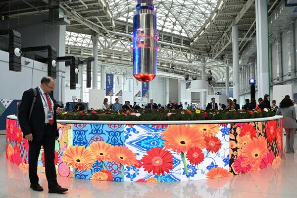 المشاركون في المنتدى الدولي الثاني عشر Atomexpo-2022 في سوتشي - سبوتنيك عربي