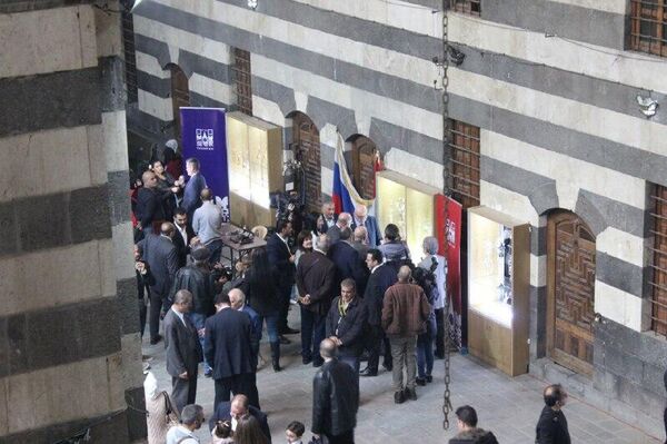 روائع الزجاج الروسي في خان أسعد باشا بدمشق - سبوتنيك عربي