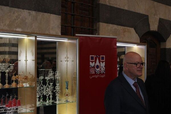 روائع الزجاج الروسي في خان أسعد باشا بدمشق - سبوتنيك عربي