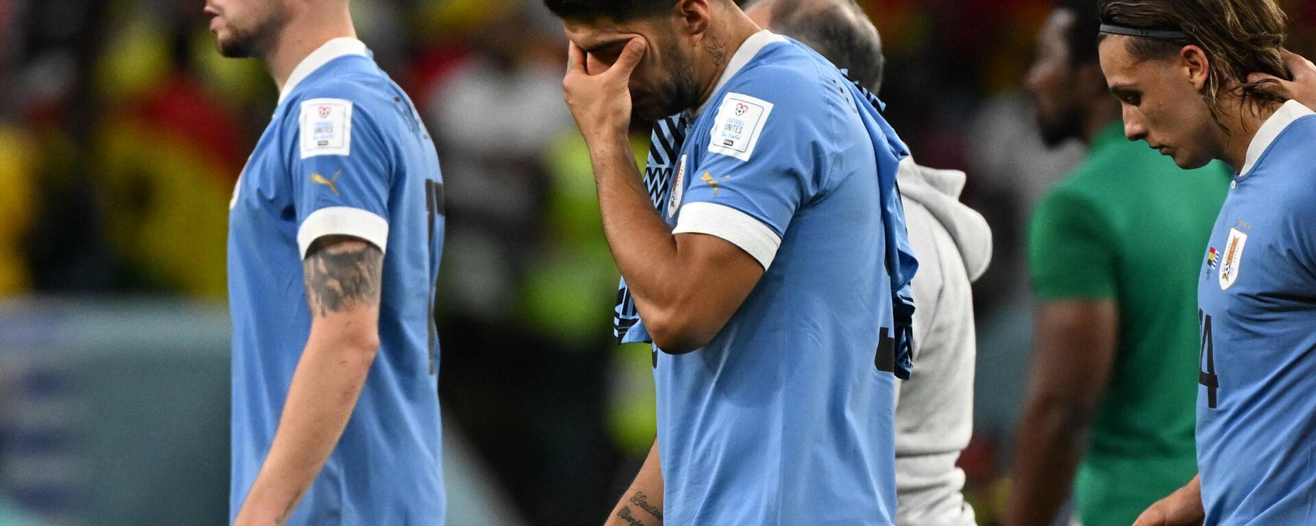 منتخب الأوروغواي عقب الخروج من كأس العالم قطر 2022 - سبوتنيك عربي, 1920, 02.12.2022
