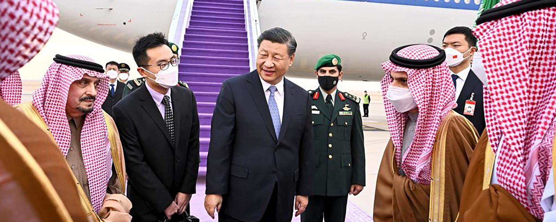 الرئيس الصيني، شي جين بينغ يصل السعودية، 7 ديسمبر 2022 - سبوتنيك عربي, 1920, 08.12.2022