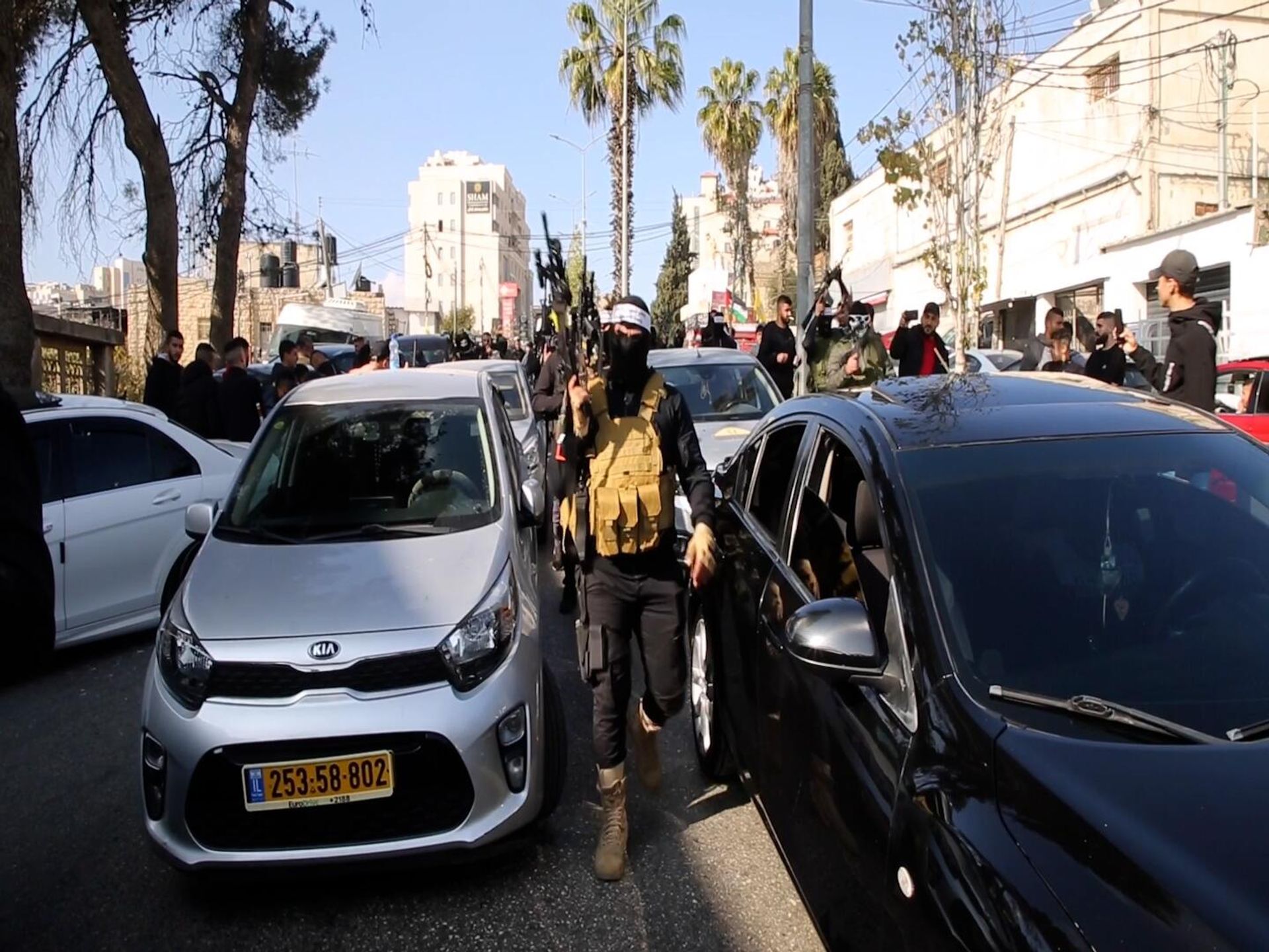 الاضراب يعم الضفة الغربية وقطاع غزة احتجاجاً على وفاة الأسير ناصر أبو حميد داخل السجون الإسرائيلية - سبوتنيك عربي, 1920, 20.12.2022