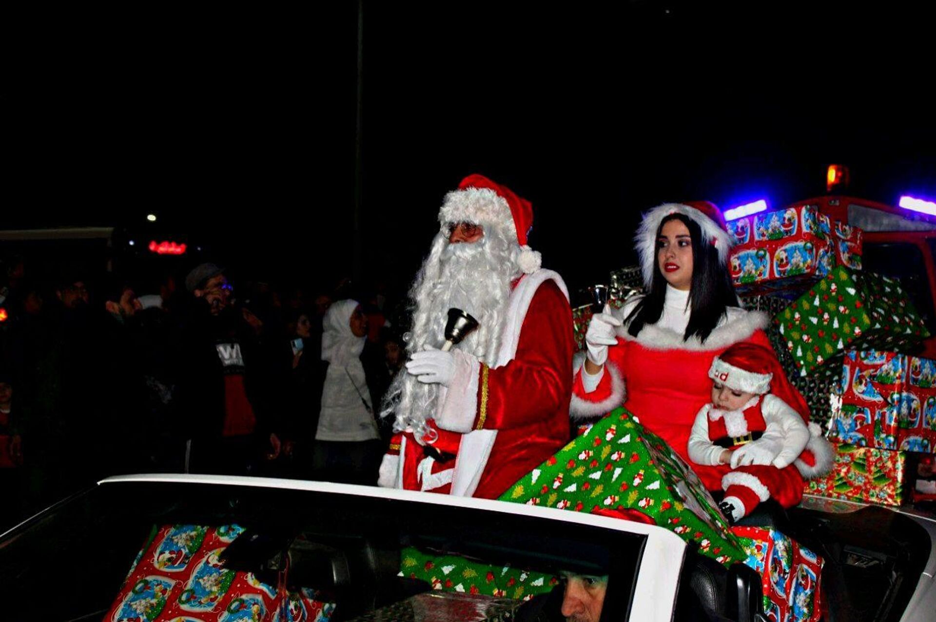 كرنفال الميلاد يطوف في شوارع دمشق - سبوتنيك عربي, 1920, 24.12.2022