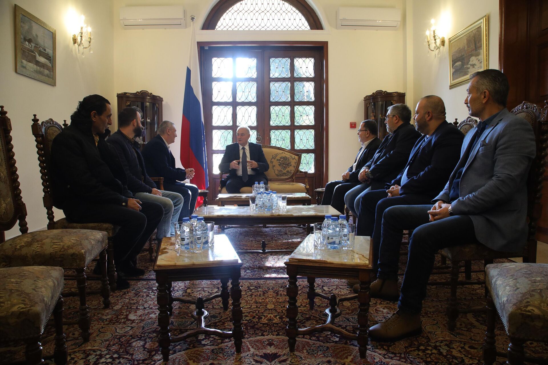 الإتحاد اللبناني للبلياردو والسنوكر يلتقي بالسفير الروسي في بيروت - سبوتنيك عربي, 1920, 29.12.2022