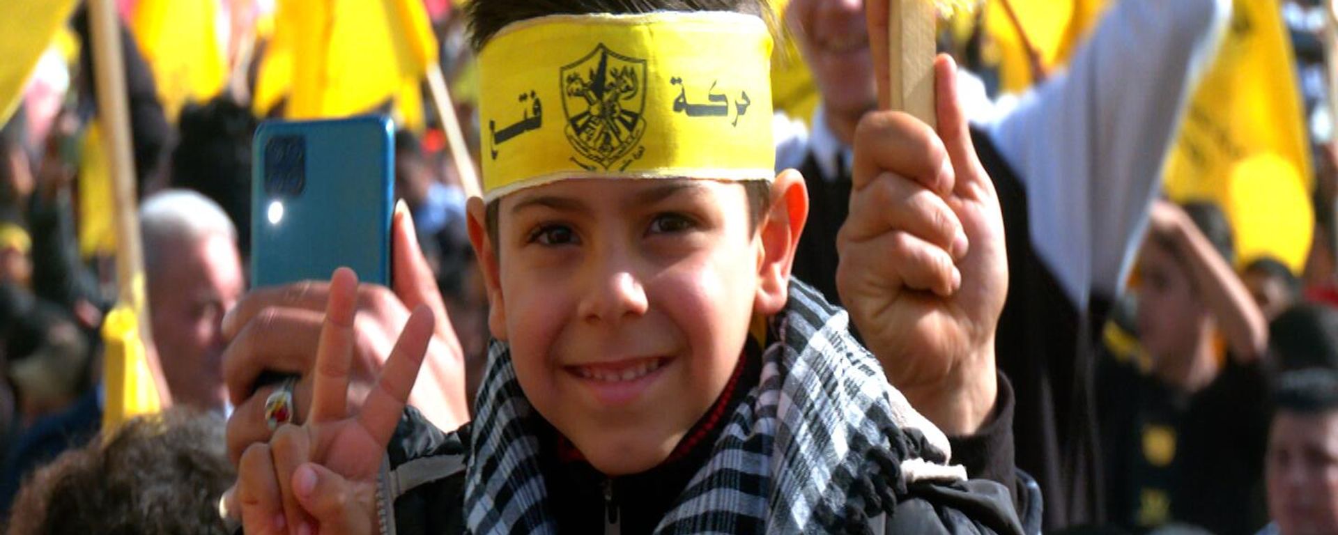 إحياء الذكرى 58 لانطلاقة حركة التحرير الوطني الفلسطيني فتح في غزة 31 ديسمبر 2022 - سبوتنيك عربي, 1920, 10.10.2026