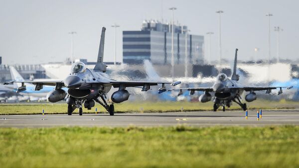 الجيش الهولندي - القوات الجوية الهولندية - مقاتلات إف - 16 - سبوتنيك عربي