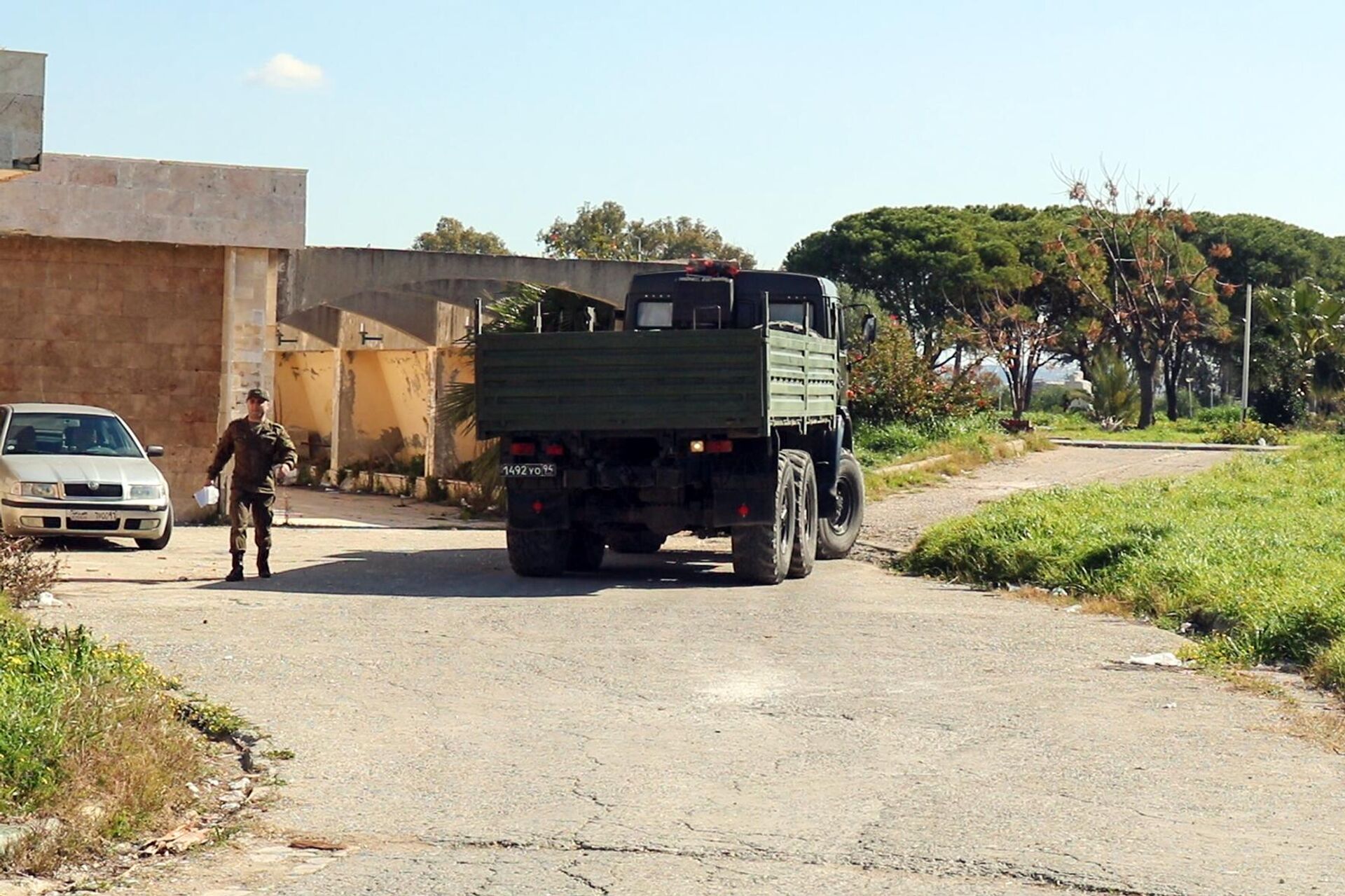 مساعدات إغاثية شيشانية لمتضرري الزلزال في مراكز إيواء باللاذقية - سبوتنيك عربي, 1920, 22.02.2023