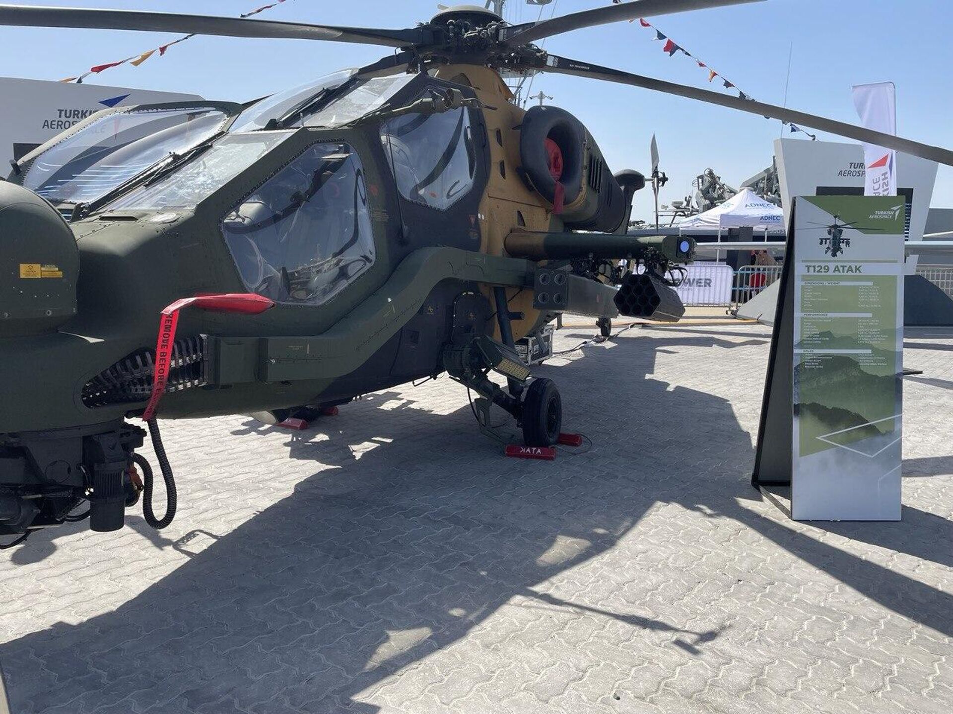 المروحية الهجومية التركية تي - 129 في آيدكس 2023 في أبوظبي
 - سبوتنيك عربي, 1920, 06.06.2025