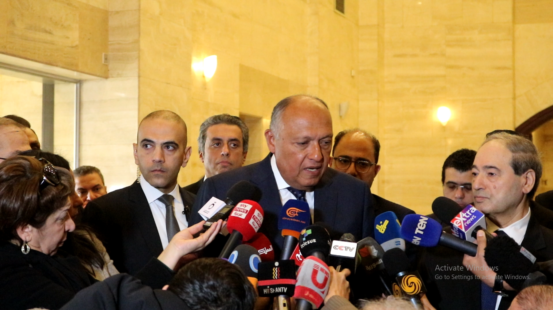 شكري من دمشق: كل الدعم لسوريا بمواجهة كارثة الزلزال - سبوتنيك عربي, 1920, 27.02.2023