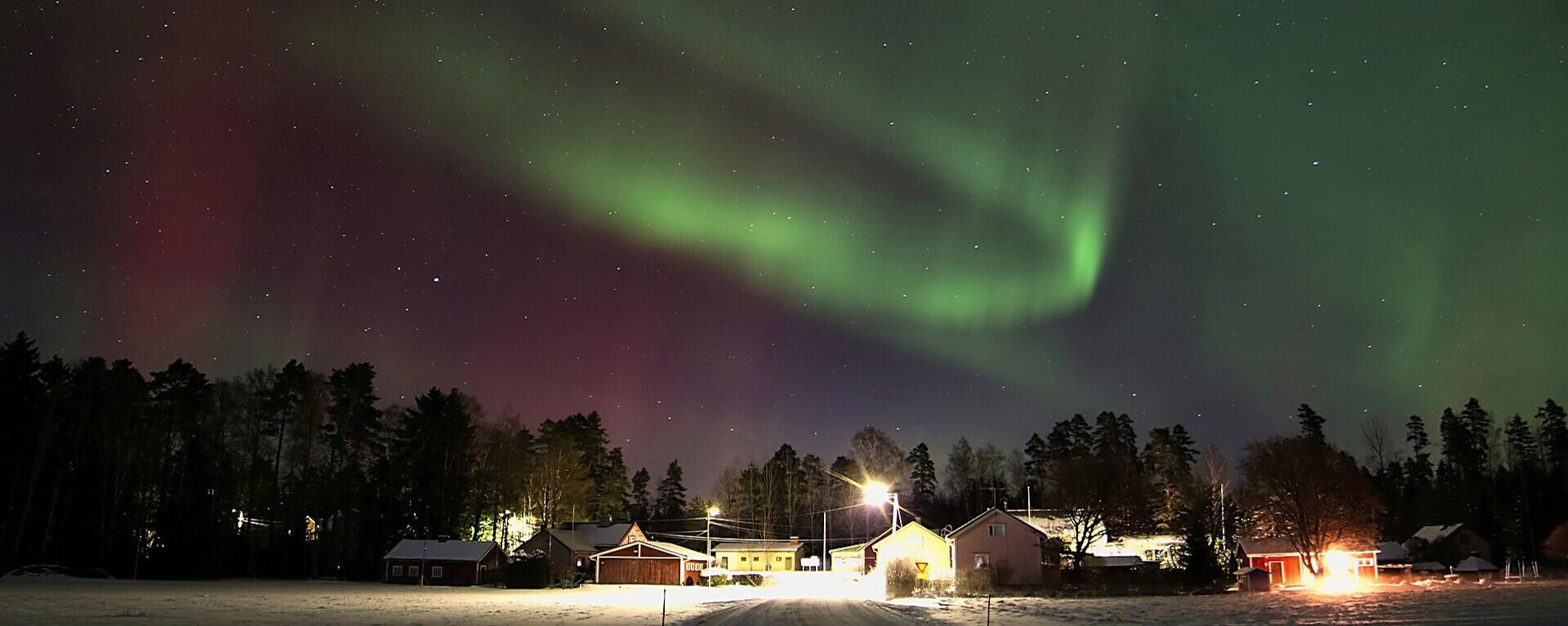 الأضواء الشمالية في فنلند - سبوتنيك عربي, 1920, 02.11.2025