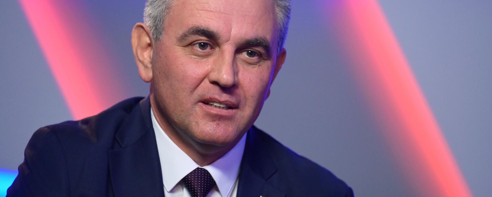 رئيس جمهورية بريدنيستروفيه المولدوفية فاديم كراسنوسيلسكي خلال مقابلة مع ريا نوفوستي  في موسكو، 22 ديسمبر 2021 - سبوتنيك عربي, 1920, 09.03.2023