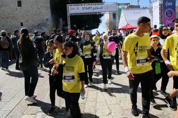 انطلاق ماراثون فلسطين الدولي التاسع في بيت لحم - سبوتنيك عربي