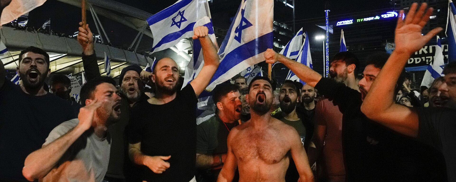مظاهرة ضد الإصلاح القضائي في تل أبيب، إسرائيل 26 مارس 2023 - سبوتنيك عربي, 1920, 29.06.2024