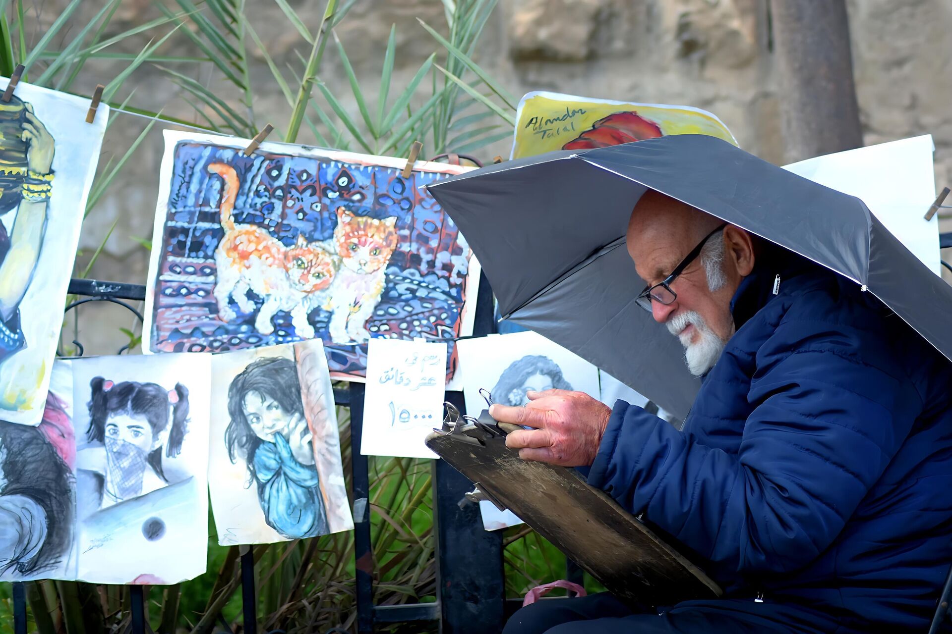 الرسام أبو جميل  - سبوتنيك عربي, 1920, 03.04.2023