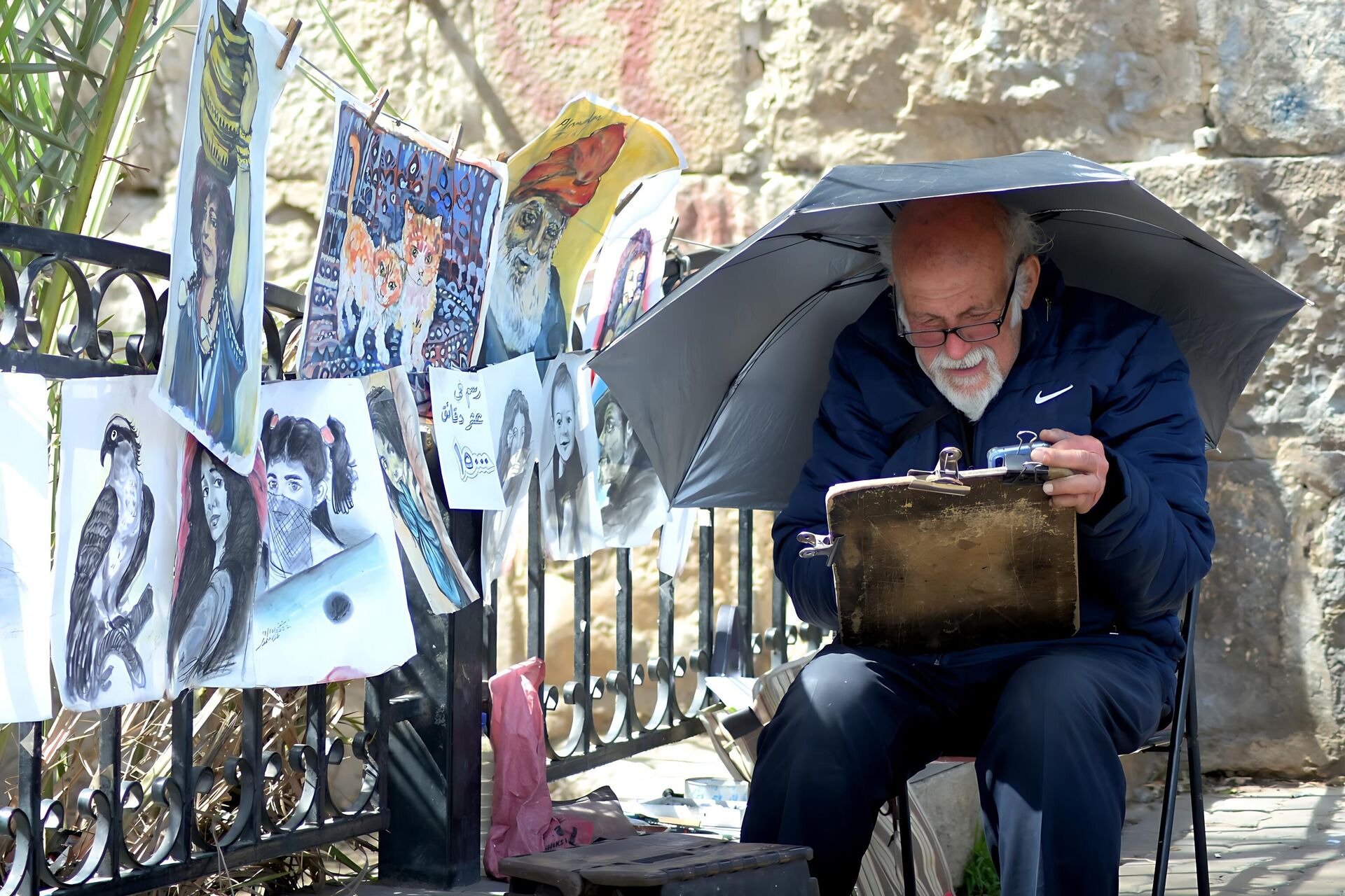 الرسام أبو جميل  - سبوتنيك عربي, 1920, 03.04.2023