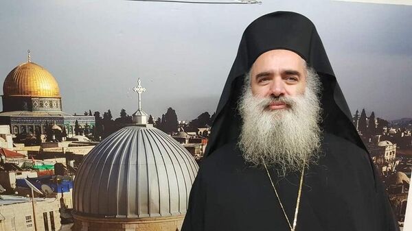 أكد المطران عطا الله حنا، رئيس أساقفة سبسطية للروم الأرثوذكس في القدس - سبوتنيك عربي