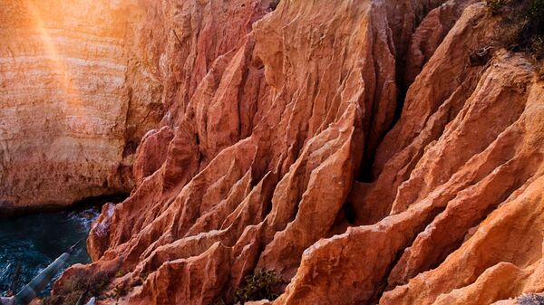 انهيار تربة نيجة الأطار الغزيرة   - سبوتنيك عربي