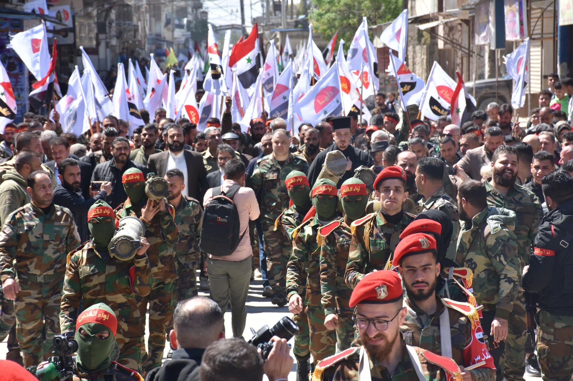 لواء القدس الفلسطيني ينظم مسير يوم القدس العالمي - سبوتنيك عربي, 1920, 14.04.2023
