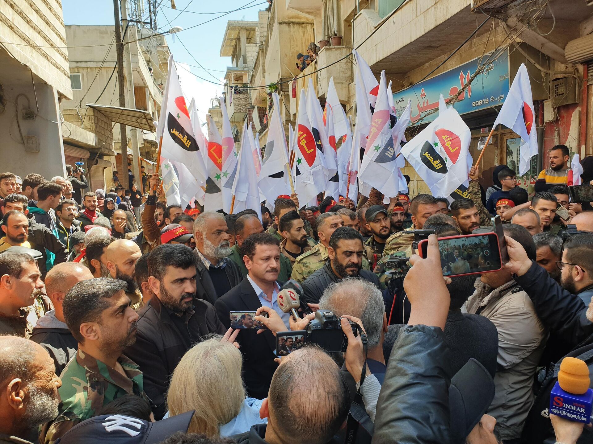 لواء القدس الفلسطيني ينظم مسير يوم القدس العالمي - سبوتنيك عربي, 1920, 14.04.2023