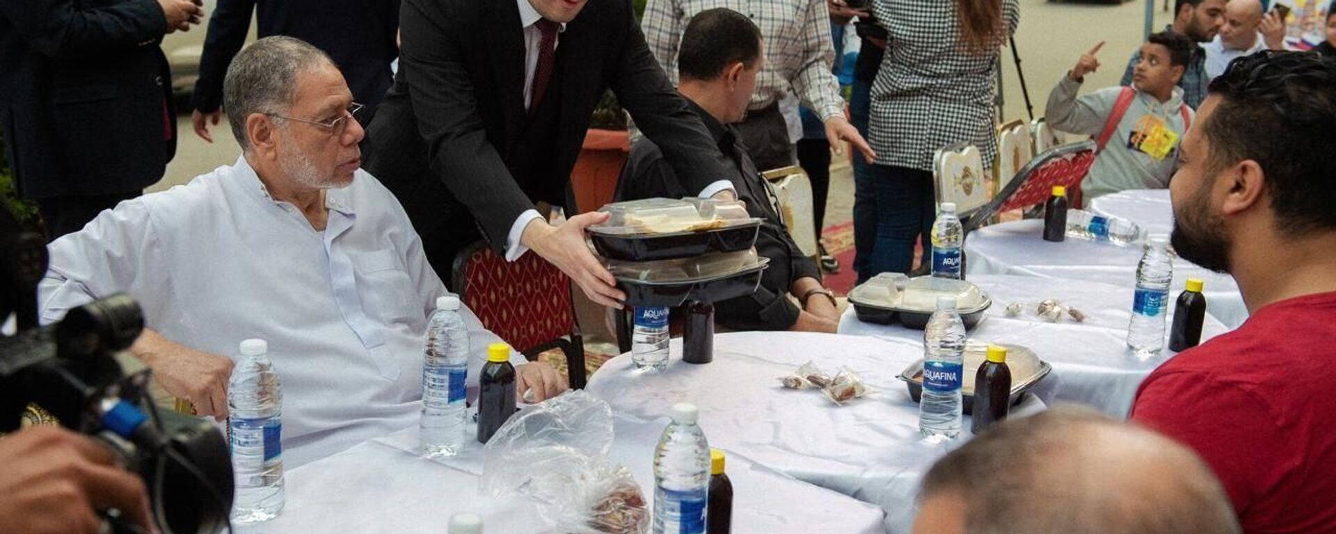 السفارة الروسية في مصر تنظم مائدة إفطار لسكان حي الدقي - سبوتنيك عربي, 1920, 19.04.2023