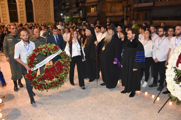 أرمن حلب يحيون ذكرى إبادة أجدادهم على يد العثمانيين  - سبوتنيك عربي