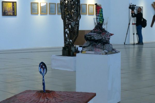 نتنفس حرية معرض فني في غزة ينقل معاناة الأسرى الفلسطينيين داخل السجون الإسرائيلية نتنفس حرية معرض فني في غزة ينقل معاناة الأسرى الفلسطينيين داخل السجون الإسرائيلية - سبوتنيك عربي
