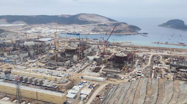 محطة أكويو التركية للطاقة النووية - سبوتنيك عربي