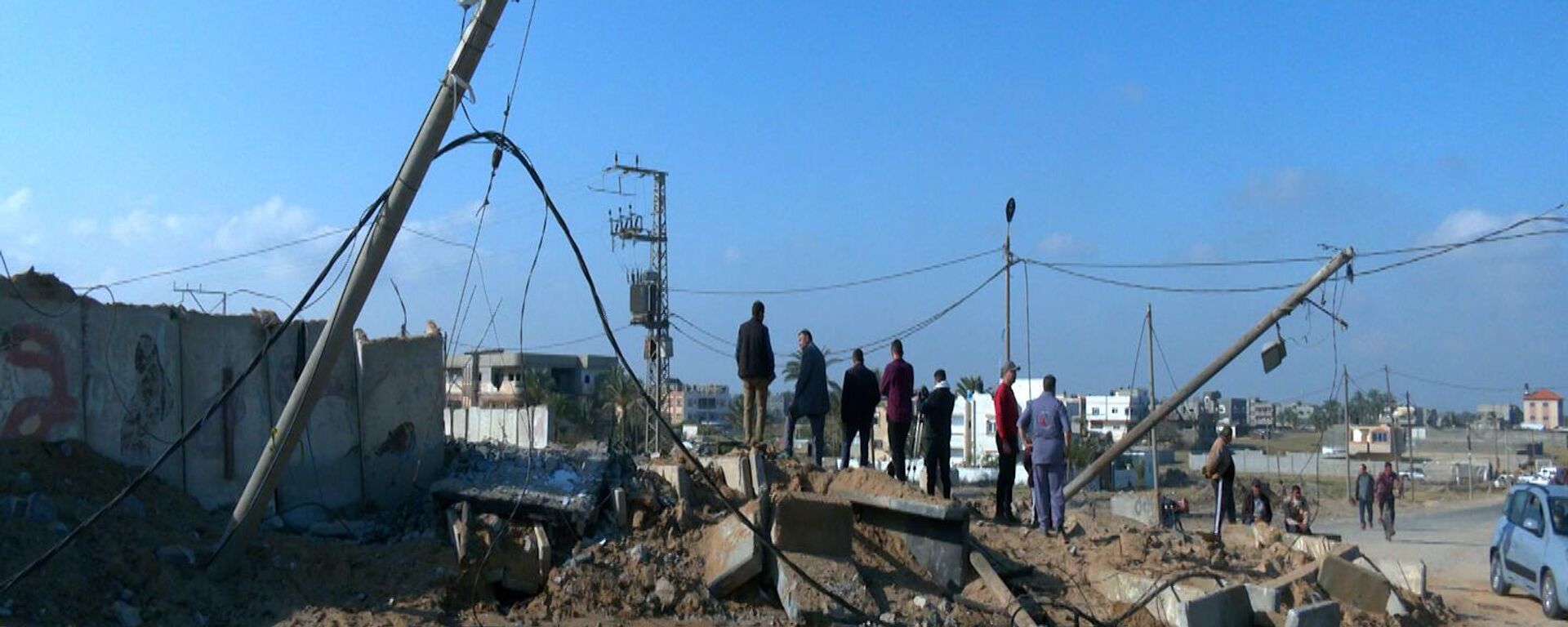 القصف الإسرائيلي على قطاع غزة يخلف اضرارا كبيرة
 - سبوتنيك عربي, 1920, 05.05.2023