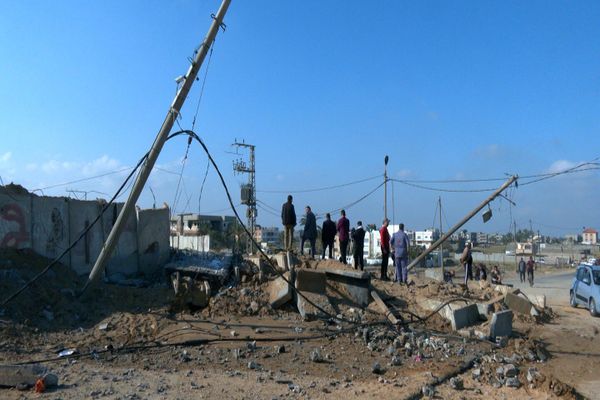 القصف الإسرائيلي على قطاع غزة يخلف أضرارا كبيرة - سبوتنيك عربي