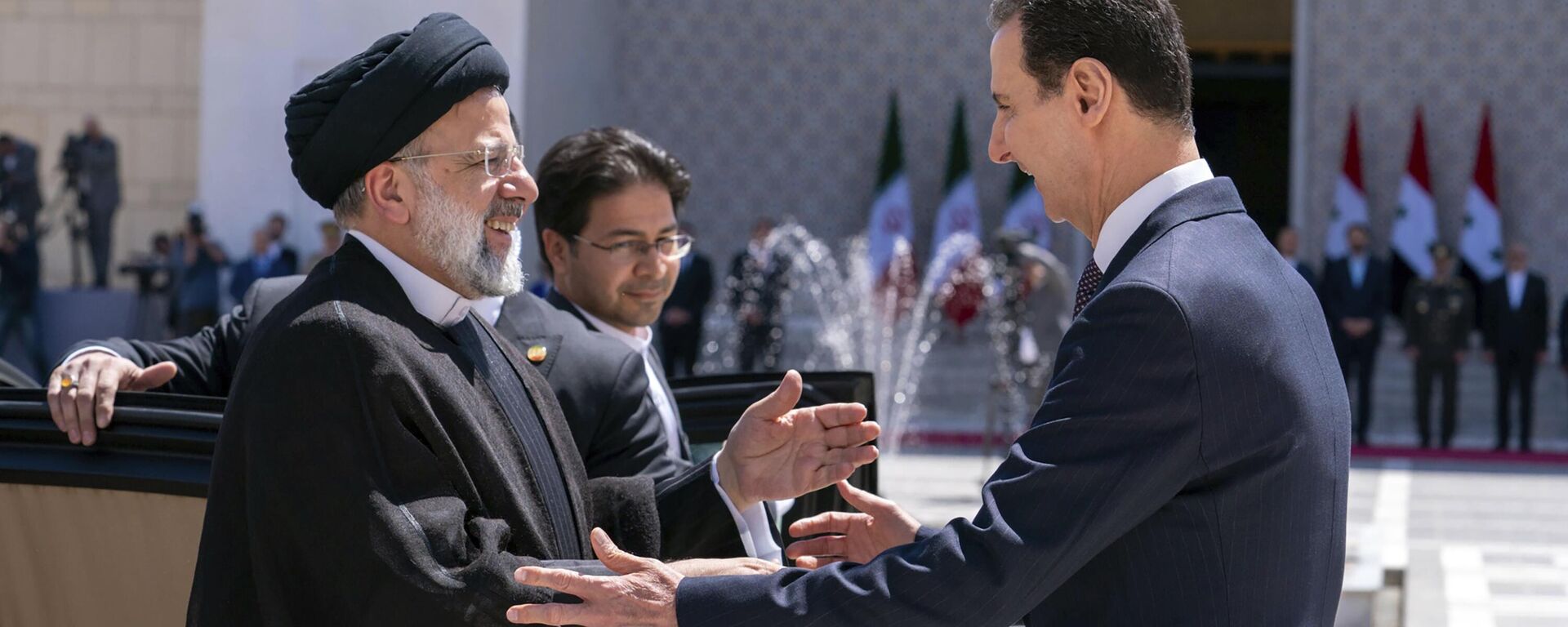 زيارة الرئيس الإيراني إبراهيم رئيسي والتقائه مع الرئيس السوري بشار الأسد، سوريا - سبوتنيك عربي, 1920, 05.05.2023