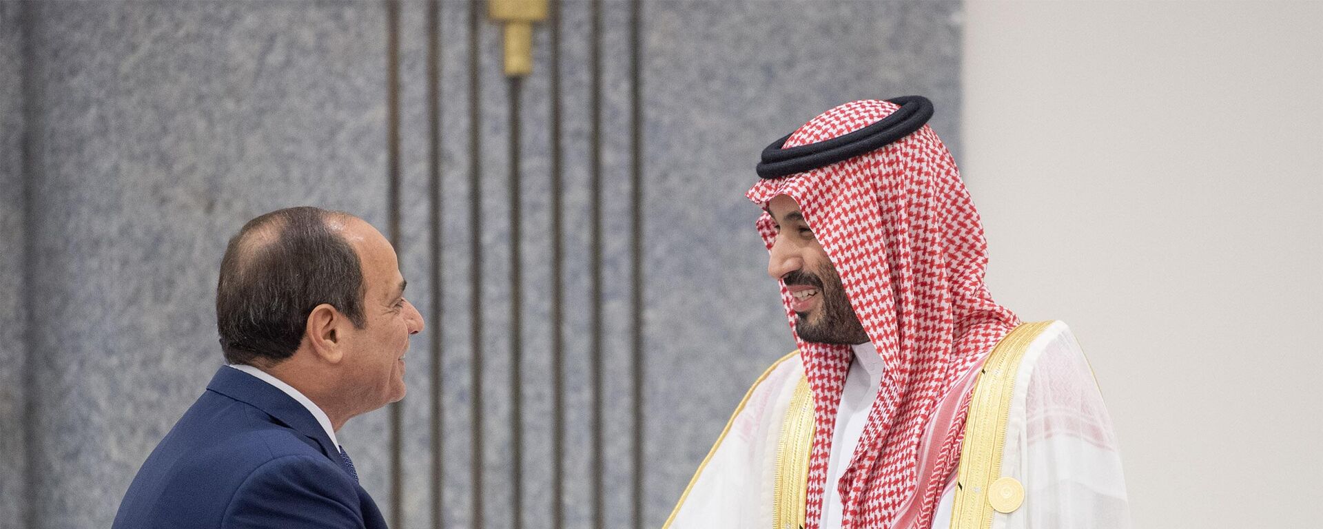 ولي العهد السعودي محمد بن سلمان والرئيس المصري عبد الفتاح السيسي خلال القمة العربية الـ 32 في جدة - سبوتنيك عربي, 1920, 01.09.2024