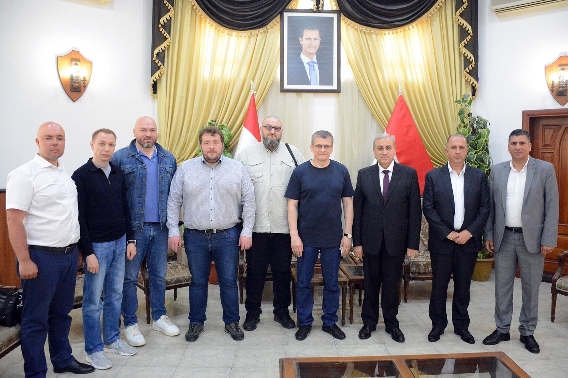 وفد كبير من نيجني نوفغورود يصل اللاذقية لتطوير التعاون المشترك - سبوتنيك عربي, 1920, 04.06.2023