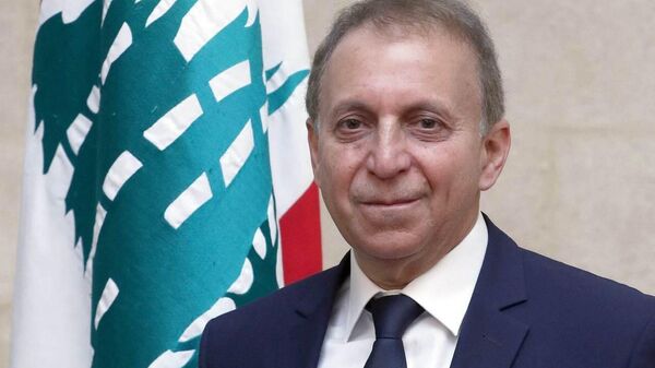 وزير المهجرين اللبنانيين عصام شرف الدين - سبوتنيك عربي