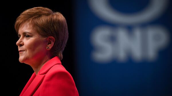 نيكولا ستيرغن رئيسة وزراء اسكتلندا السابقة - سبوتنيك عربي