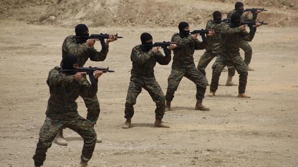 تدريبات عناصر حزب الله اللبناني، لبنان - سبوتنيك عربي