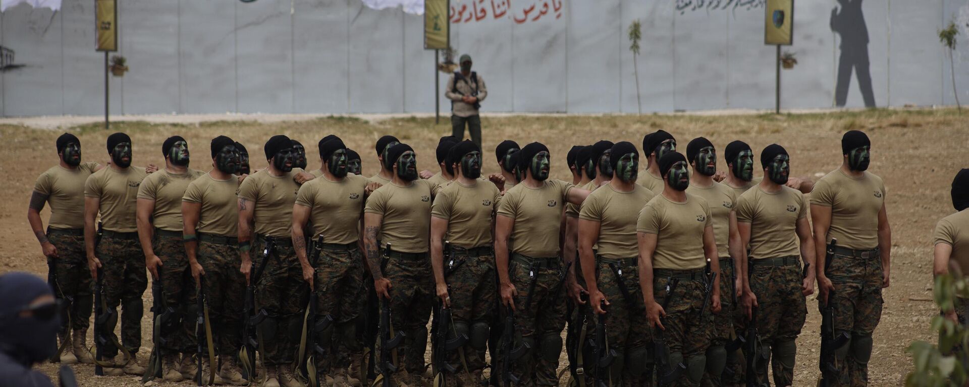 تدريبات عناصر حزب الله اللبناني، لبنان - سبوتنيك عربي, 1920, 18.05.2024
