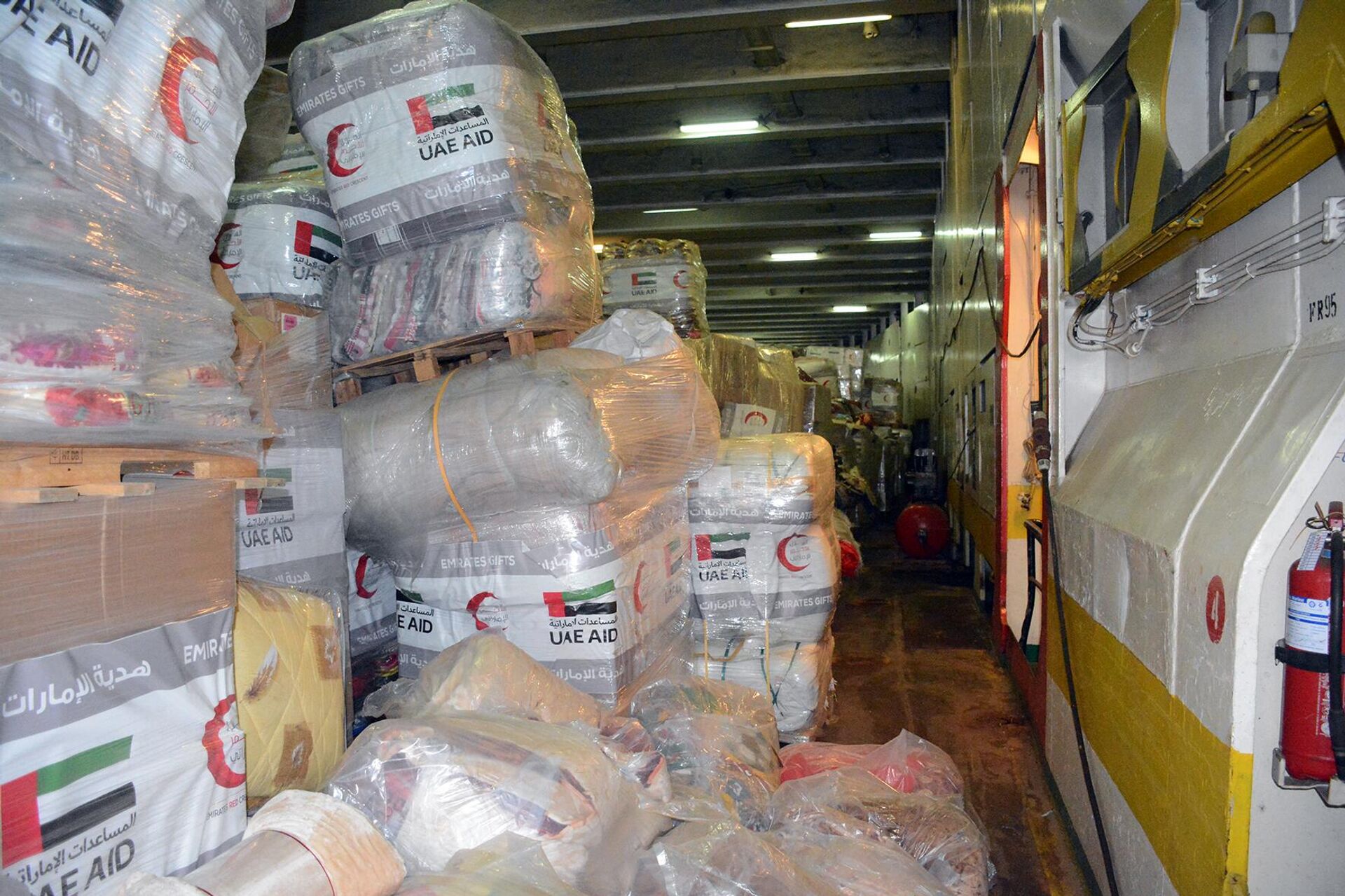 سفينة إماراتية تحمل 2300 طناً من المساعدات لمتضرري الزلزال في 4 محافظات سورية
 - سبوتنيك عربي, 1920, 20.06.2023