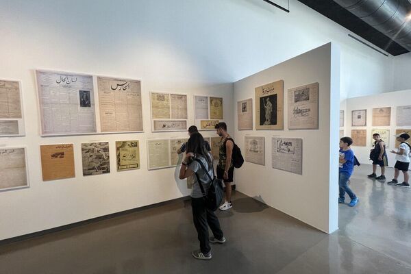 معرض توثيقي في متحف نابو شمال لبنان عن بدايات الصحافة العربية - سبوتنيك عربي