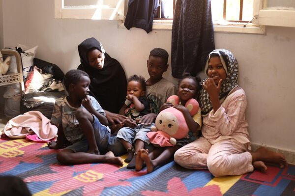 نازحات سودانيات في مصر نازحات سودانيات في مصر - سبوتنيك عربي