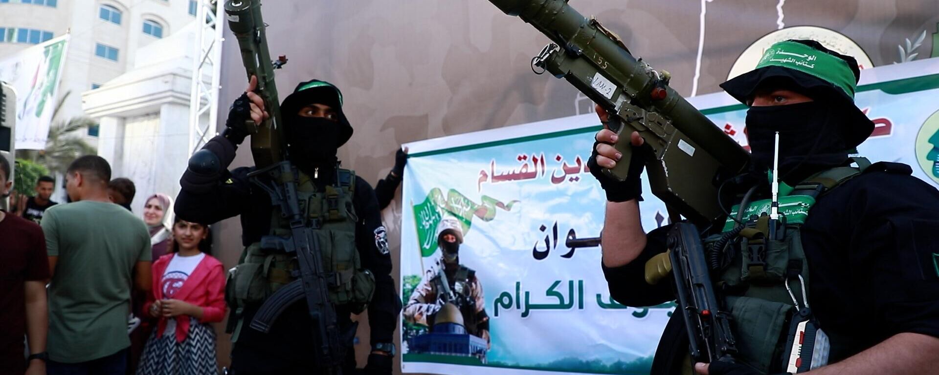 حركة حماس تنظم أول معرض للأسلحة والصواريخ بغزة وتسمح للمواطنين بالتقاط الصور - سبوتنيك عربي, 1920, 21.12.2023