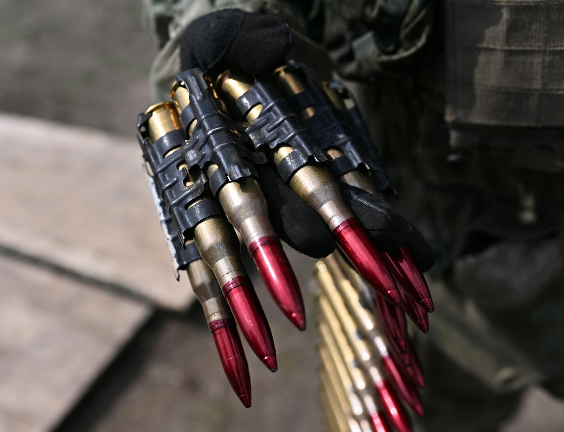 طلقات عيار 12.7 ملم للمدافع الرشاشة الثقيلة التي تطورها روسيا - سبوتنيك عربي, 1920, 05.07.2023