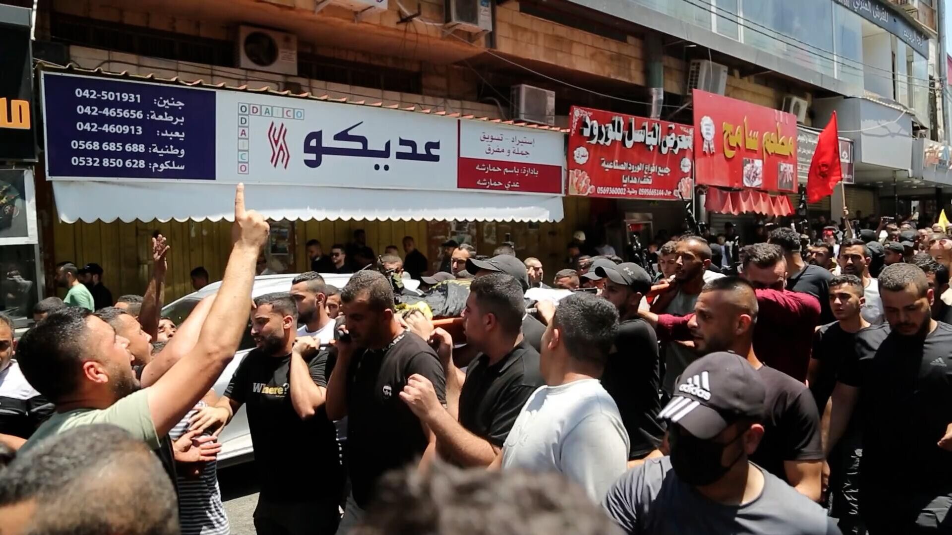 تشييع 9 قتلى فلسطينيين بمشاركة جماهيرية غفيرة والجيش الإسرائيلي يخلف دماراً كبيراً في مخيم جنين - سبوتنيك عربي, 1920, 05.07.2023